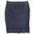 Falda midi plisada de denim Gucci by Tom Ford SS04 Azul marino