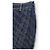 Falda midi plisada de denim Gucci by Tom Ford SS04 Azul marino - vista 4
