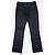 Dior by Galliano SS03 Beschichtete Bootcut Bondage Biker Pants Schwarz - Ansicht 2