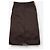 Falda maxi de patchwork en piel de vaca Miu Miu AW99 Castaño - vista 2