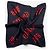 Dior by Galliano SS02 Chiffon Halstuch mit ‘Gothic’ Logo Schwarz - Ansicht 2