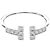 Tiffany & Co Anello Tiffany T-wire in diamanti e oro bianco Argento - vista 5