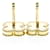 Van Cleef & Arpels Sweet Alhambra Onyx Stud Earrings Golden  - view 5