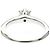 Tiffany & Co Tiffany Solitär-Diamantband-Ring Silber - Ansicht 8