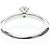 Tiffany & Co Tiffany Solitär-Diamantband-Ring Silber - Ansicht 8