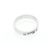 Gucci Icon Print Ring mit Diamanten Silber - Ansicht 9