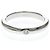 Tiffany & Co Bague Tiffany Stacking Band 1P Diamond Argenté