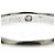 Tiffany & Co Bague Tiffany Stacking Band 1P Diamond Argenté - vue 8