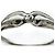Tiffany & Co Tiffany Double Teardrop Ring aus Platin Silber - Ansicht 9