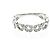 Autre Marque Vendome Aoyama Ring mit Diamantblumenmotiv Silber