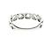 Autre Marque Vendome Aoyama Ring mit Diamantblumenmotiv Silber - Ansicht 3
