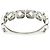 Autre Marque Vendome Aoyama Ring mit Diamantblumenmotiv Silber - Ansicht 7