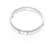 Ring Hermès Bague Hermes Ever Hercules en or blanc 18K Argenté  - vue 9