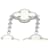 Van Cleef & Arpels Vintage Alhambra Bracelet in White Gold with Mother of Pearl Charm Silvery  - view 4
