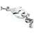 Van Cleef & Arpels Vintage Alhambra Bracelet in White Gold with Mother of Pearl Charm Silvery  - view 9