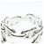 Hermès Hermes Chaine d'Ancre Enchainée Double Ring Argento - vista 5