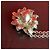 Collana Alexander McQueen con pendente teschio e fiore in argento - vista 5