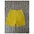 Pantaloncini Moschino Swim in misto cotone giallo - vista 4