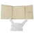 Cartera bi-fold para mujer Louis Vuitton Damier Azur Blanco - vista 4