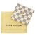 Cartera bi-fold para mujer Louis Vuitton Damier Azur Blanco - vista 6