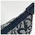 Borsa a tracolla Christian Dior in tela e pelle blu navy - vista 4