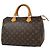 Borsa Boston Louis Vuitton Speedy 30 Marrone