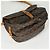 Borsa a tracolla Louis Vuitton Saumur 35 Marrone - vista 2