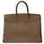 Hermès Borsa HERMES Birkin 35 in Pelle Étoupe - 103793 Taupe - vista 4