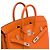 Hermès Borsa HERMES Birkin 25 in Pelle Arancione - 103794 - vista 7