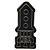 Set di spille Coach Skull, Rocket & Bottle Cap Rosso D'oro Gold hardware - vista 6