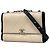 Timeless Borsa a spalla Chanel Matelassé Nero Beige