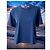 Autre Marque Loulou Studio Camiseta de algodón Telanto Azul - vista 14