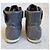 Jil Sander High-Top Sneaker aus grauem Leder - Ansicht 5