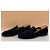 Mocassins Giorgio Armani en velours bleu monogramme - vue 3