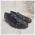 Mocassini Paul Smith Star Print in raso Nero D'oro - vista 4