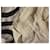 Foulard in seta Dior Logo Nero e Beige - vista 3