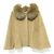 Autre Marque Cappotto corto ANAYI in alpaca e pelliccia di volpe