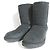 Autre Marque UGG CLASSIC SHORT Stiefel aus Lammfell Schwarz