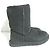 Autre Marque UGG CLASSIC SHORT Stiefel aus Lammfell Schwarz - Ansicht 3