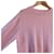 Autre Marque Mila Owen Wool Blend Basic Crew Knit Rosa - vista 3