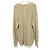 Cárdigan de punto de algodón Max Mara S Castaño - vista 2