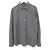 Theory TRACEABLE WOOL N Straight Shirt Camisa de lana Castaño