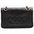 Chanel Schwarze Double Flap Bag Vintage 1994 - Ansicht 2