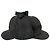 Autre Marque KASZKIET Cappello in lana herringbone Nero - vista 3