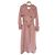 Autre Marque eimy istoire Organza Combo Trench Coat Rosa