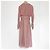Autre Marque eimy istoire Organza Combo Trench Coat Rosa - vista 2