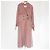 Autre Marque eimy istoire Organza Combo Trench Coat Rosa - vista 3