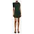 Jacquemus Green asymmetric ruched mini dress - size XS - view 3
