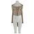 Autre Marque Top de satén beige DATT