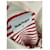 Autre Marque NUDE PROJECT Rot gestreifter Baumwollpullover  - Ansicht 5